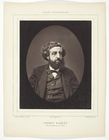 Alfred Naquet (French chemist and politician, 1834-1916), c. 1876. Creator: Pierre Petit