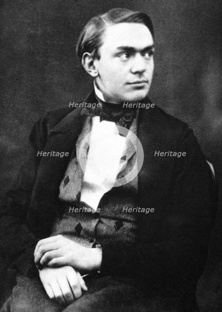 Alfred Nobel (1833–1896), aged 20 Artist: Anonymous  