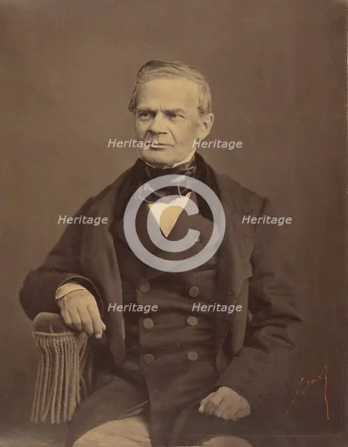 Alfred-Auguste Cuvillier-Fleury, 1861-1869. Creator: Nadar.