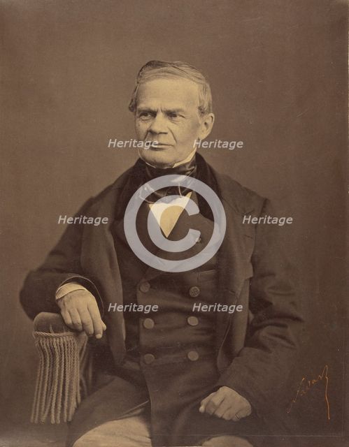 Alfred-Auguste Cuvillier-Fleury, 1861-1869. Creator: Nadar.