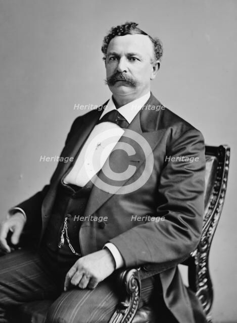 Alfred C. Harmer of Pennsylvania, 1870-1880. Creator: Unknown.