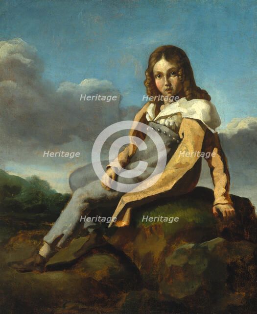 Alfred Dedreux (1810-1860) as a Child, ca. 1819-20. Creator: Theodore Gericault.