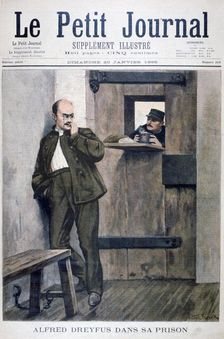 Alfred Dreyfus in Prison, 1895