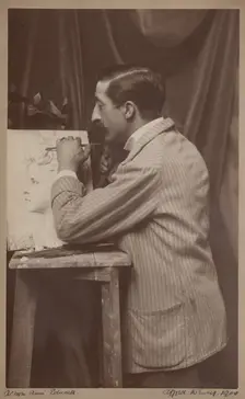 Alfred Drury, 1890s. Creator: Unknown