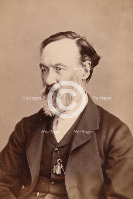 Alfred Elmore, 1860s. Creator: John & Charles Watkins.