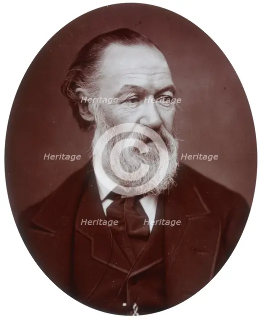 Alfred Elmore, artist and Royal Academician, 1881. Creator: Lock & Whitfield.