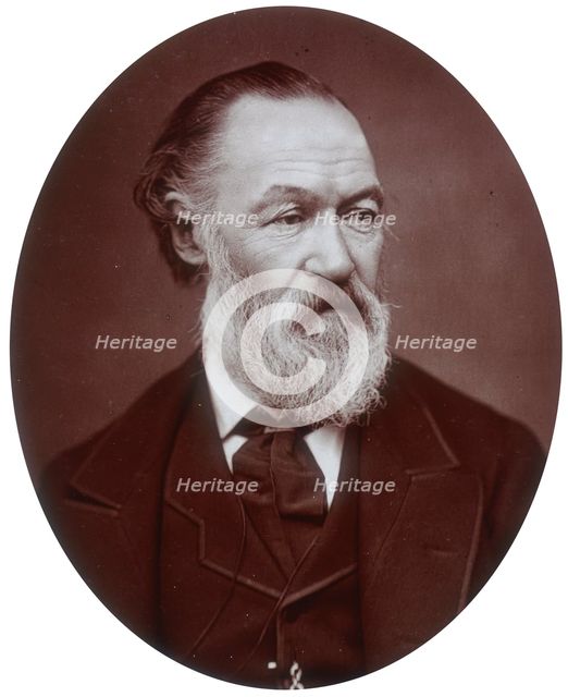 Alfred Elmore, artist and Royal Academician, 1881. Creator: Lock & Whitfield.