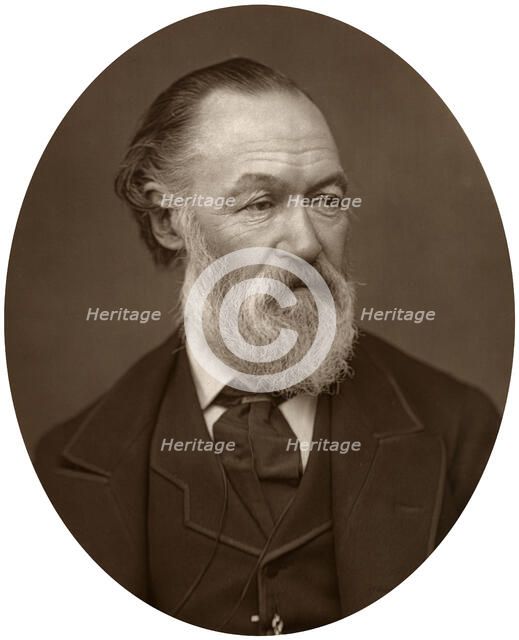 Alfred Elmore, artist and Royal Academician, 1881. Artist: Unknown