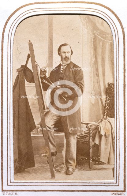 Alfred Elmore R.A., c1870s. Creator: Caldesi & Co.