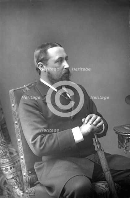Alfred Ernest Albert, Duke of Edinburgh (1844-1900), British prince, c1890. Artist: Unknown