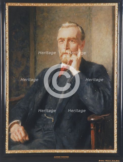 'Alfred Fowell Buxton', 1917. Creator: Briton Riviere.