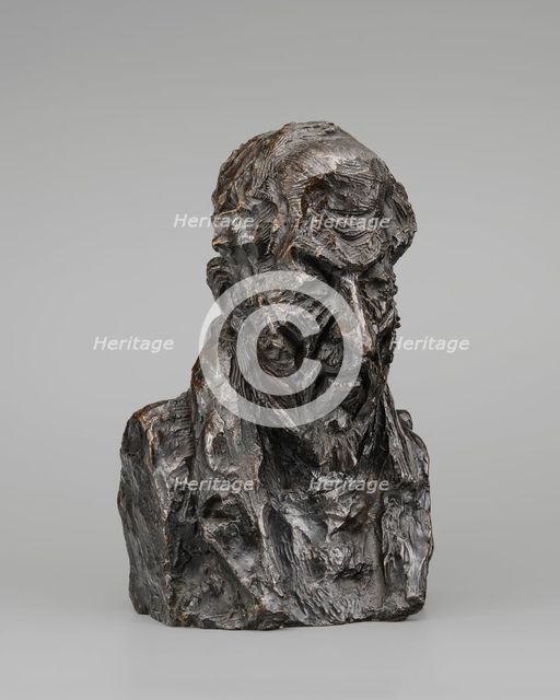 Alfred-Frédéric-Pierre, Comte de Falloux, model possibly 1848/1850, cast 1929/1940. Creator: Honore Daumier.