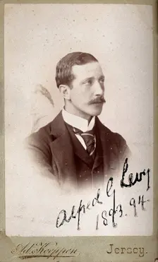 Alfred Goodman Levy, 1893/94. Creator: Ad Koeppen