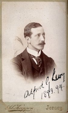 Alfred Goodman Levy, 1893/94. Creator: Ad Koeppen