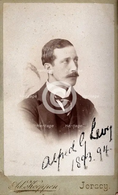 Alfred Goodman Levy, 1893/94. Creator: Ad Koeppen.