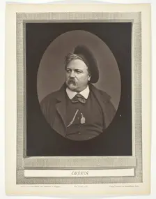 Alfred Grévin (French caricaturist and costume designer, 1827-1892), 1875/77. Creator: Chambey