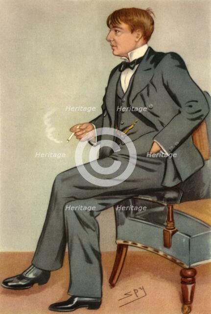 Alfred Harmsworth, 1895, (1945).  Creator: Sir Leslie Matthew Ward.