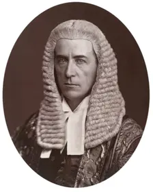 Alfred Henry Thesiger, Lord Justice of Appeal, 1880. Creator: Lock & Whitfield
