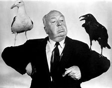 Alfred Hitchcock, British-born American film director, c1962 (1999)