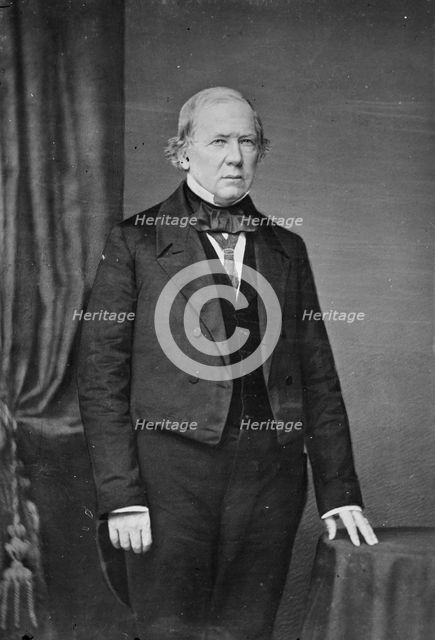 Alfred Iverson Senior of Georgia, between 1855 and 1865. Creator: Unknown.