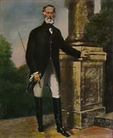 Alfred Krupp 1812-1887. - Gemälde von Grün 1934. Creator: Unknown
