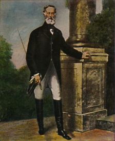 Alfred Krupp 1812-1887. - Gemälde von Grün 1934. Creator: Unknown