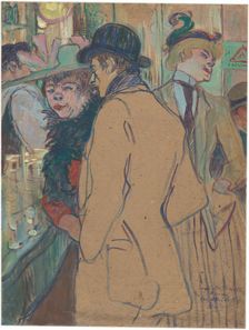 Alfred la Guigne, 1894. Creator: Henri de Toulouse-Lautrec