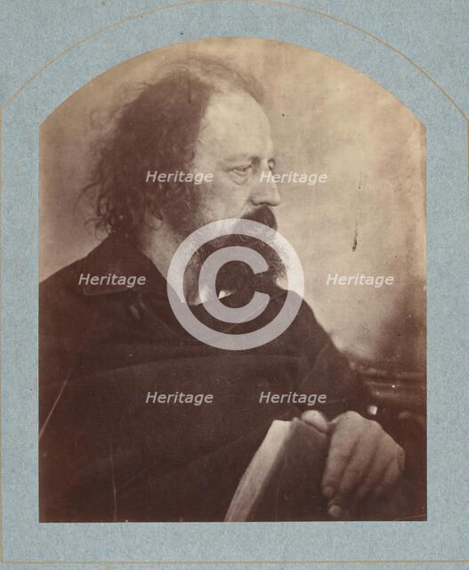 Alfred, Lord Tennyson, 1865. Creator: Julia Margaret Cameron.