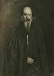 Alfred Lord Tennyson 1881, (1908). Creator: Emery Walker