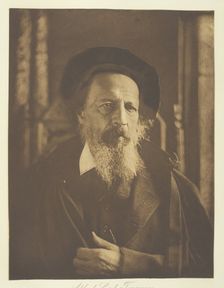 Alfred, Lord Tennyson, 1888, printed c. 1893. Creator: Henry Herschel Hay Cameron