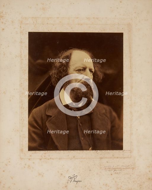 Alfred, Lord Tennyson (1809-1892), 1869.