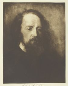 Alfred, Lord Tennyson, c. 1893. Creator: Henry Herschel Hay Cameron