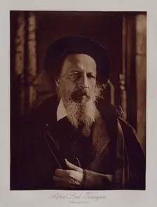 Alfred Lord Tennyson (from life), c1888. Creator: Henry Herschel Hay Cameron