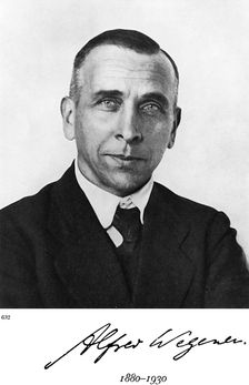 Alfred Lothar Wegener, German geophysicist and meteorologist. Creator: Unknown