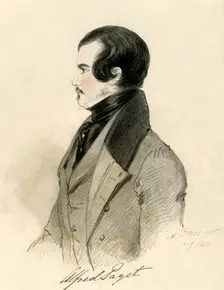 Alfred Paget 1840. Creator: Richard James Lane