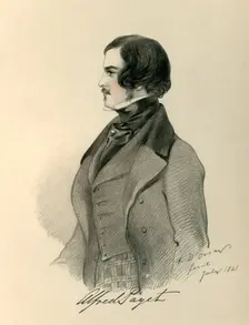 Alfred Paget 1841. Creator: Richard James Lane