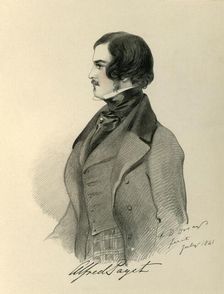Alfred Paget 1841. Creator: Richard James Lane