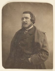 Alfred Quidant, pianist, 1855-1859. Creator: Nadar