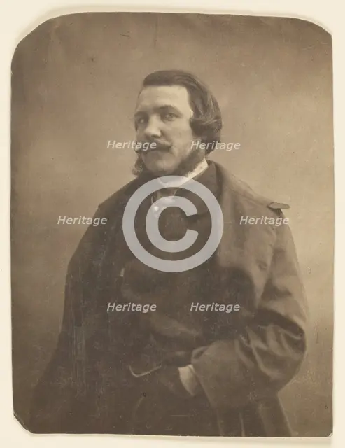 Alfred Quidant, pianist, 1855-1859. Creator: Nadar.
