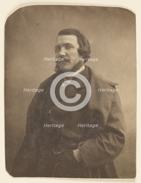 Alfred Quidant, pianist, 1855-1859. Creator: Nadar.