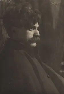 Alfred Stieglitz, c. 1901. Creator: Frank Eugene