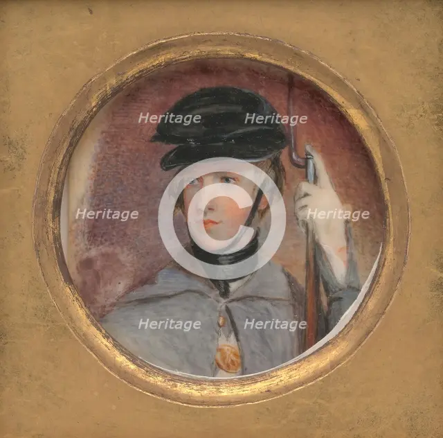 Alfred Sully, ca. 1839. Creator: Thomas Sully.