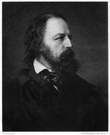 Alfred Tennyson, 1st Baron Tennyson (1809-1892), English poet, 1893.Artist: Berlin Photographic Co