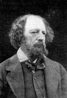 Alfred Tennyson, 1st Baron Tennyson, English poet, c1880