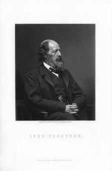 Alfred Tennyson, 1st Baron Tennyson, Poet Laureate of the United Kingdom, (1899)