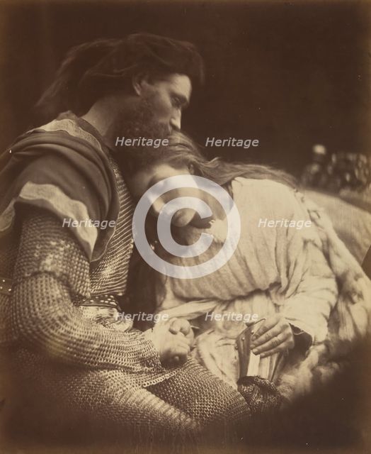 Alfred Tennyson's Idylls of the King, and other Poems, 1874. Creator: Julia Margaret Cameron.