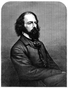 Alfred Tennyson, the Poet Laureate, 1864. Creator: Mason Jackson