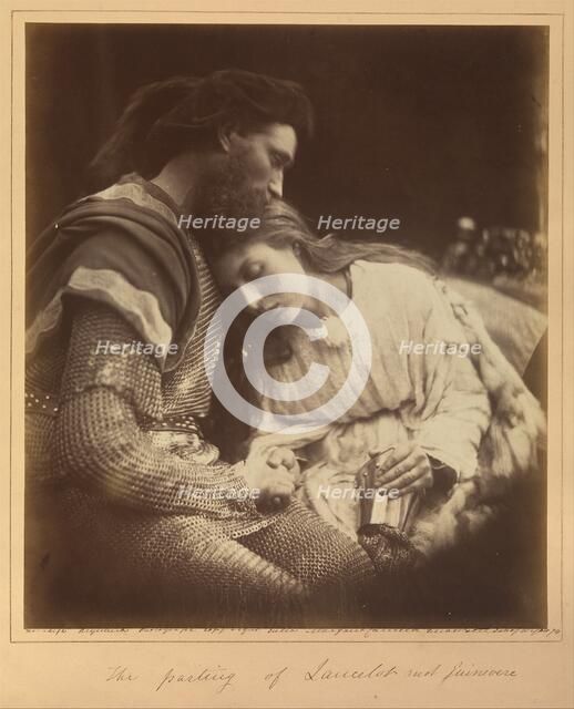 Alfred Tennyson's Idylls of the King, and other Poems, 1874. Creator: Julia Margaret Cameron.