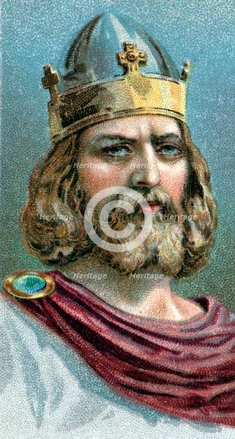 Alfred the Great (849-899), Anglo-Saxon king of Wessex from 871, (c1920). Artist: Unknown