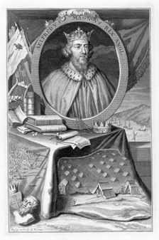 Alfred the Great, King of Wessex, 9th century (18th century). Creator: George Vertue